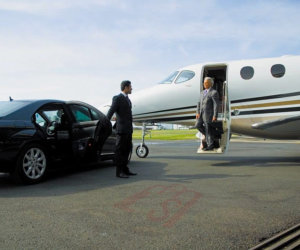 two man at airport